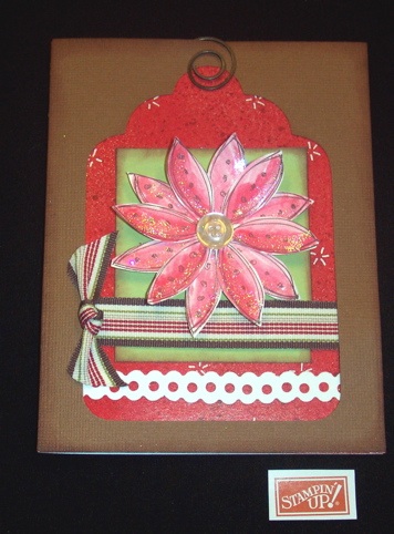 10 Handmade Beautiful Poinsettia cards - Stampin Up!